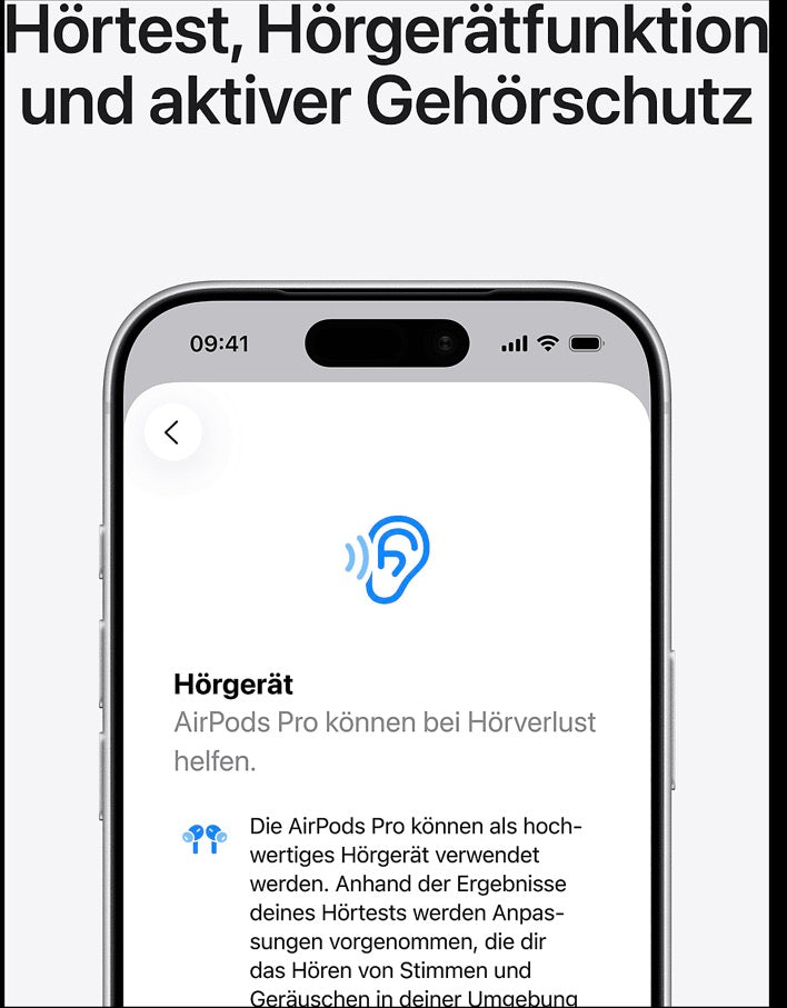 Apple AirPods Pro 3 Generation, In-ear Kopfhörer Bluetooth White