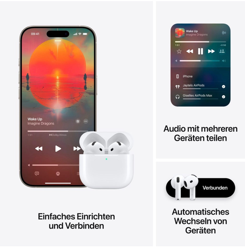 AirPods 4 wireless In-Ear-Kopfhörer